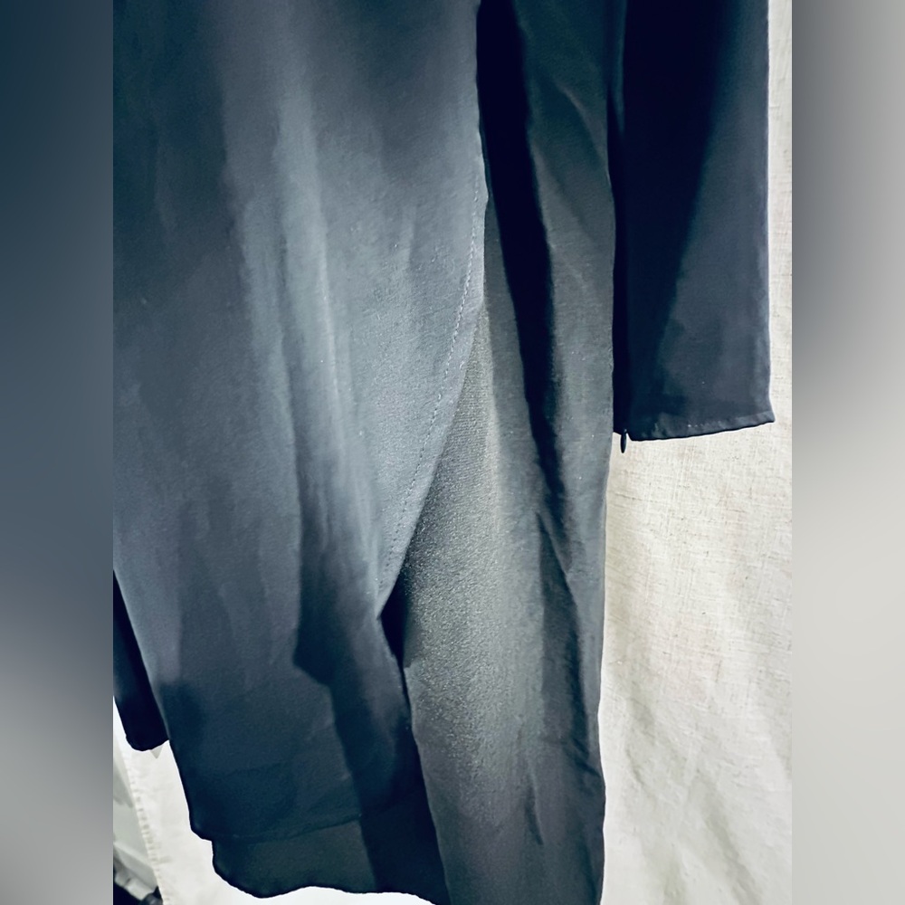 Allsaints Blue/Black Roder Dress - Picture 10 of 12